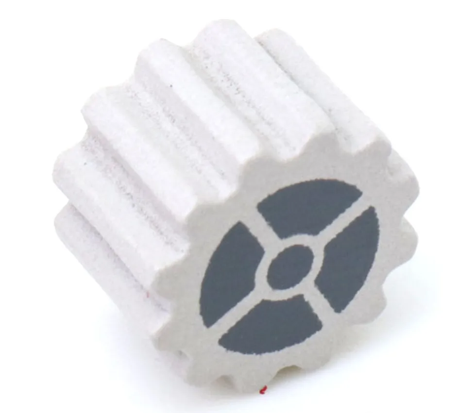 Jeton en bois engrenage roue dentée Ø 15 mm