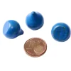 Jeton goutte d'eau bleu clair 14 x 15 mm