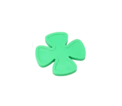 Jeton 29 mm trèfle à 4 feuilles vert