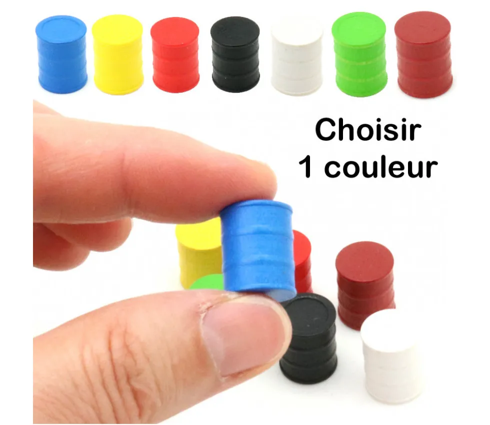 Jeton petit Tonneau 12 x 15 mm baril en bois