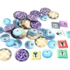 46 jetons compatibles jeu Arkham Horror