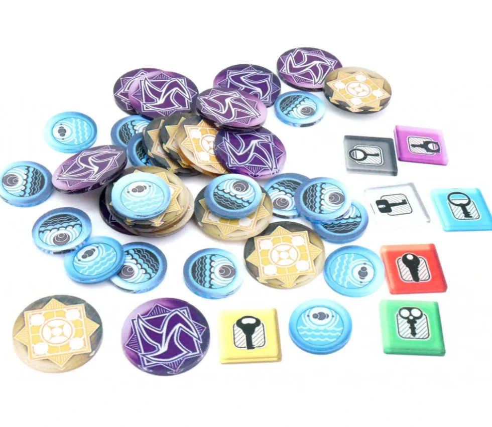 46 jetons compatibles jeu Arkham Horror