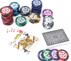 20 Jetons de poker crown argile valeur 10 - 14 gr