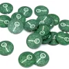 20 jetons indices/ loupes 18 mm pour jeux