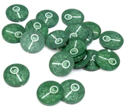 20 jetons indices/ loupes 18 mm pour jeux