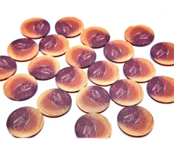 80 jetons ronds / carrés / trianges pour mise de jeu