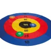 Jeu cible géante 2 mètres avec 3 frisbees