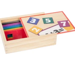 Jeu de calcul en bois addition et soustraction