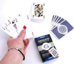 Jeu de cartes 54 cartes Grimaud EXPERT bleu Bridge