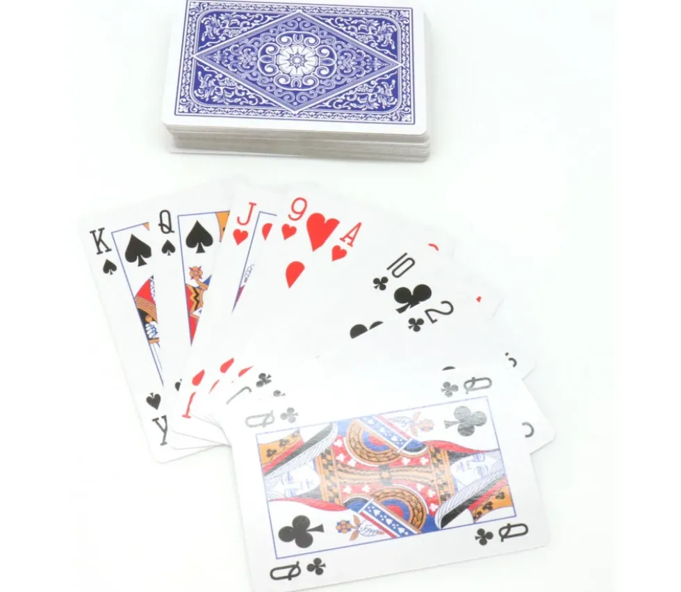 Jeu de 54 cartes à jouer classiques internationales