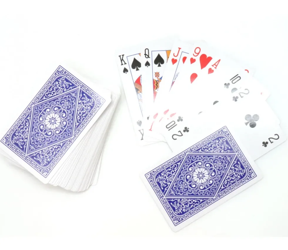 Jeu de 54 cartes à jouer classiques internationales