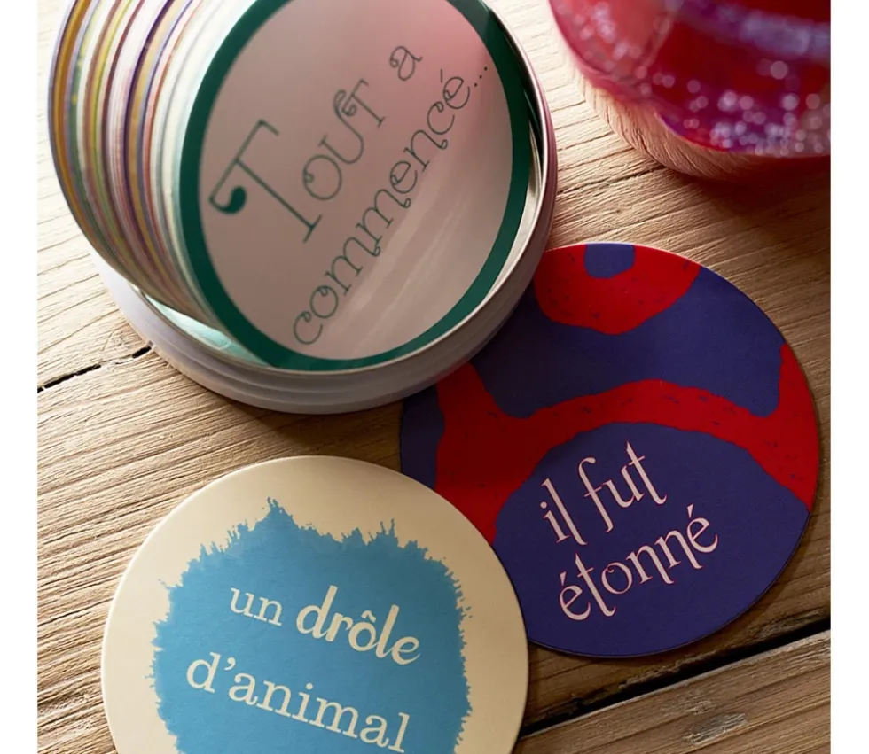 Jeu de cartes La ronde des contes - Imagine des histoires