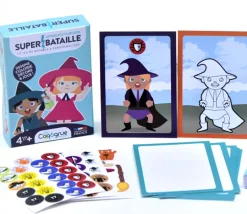 Jeu de cartes à personnaliser Super Bataille apprentis sorciers