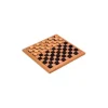 Jeu de dames en bois complet plateau + 40 pions