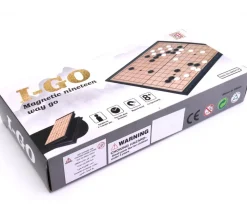 Jeu de Go de voyage mini magnétique et pliant.