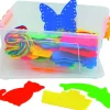 Jeu de laçage animaux et véhicules : 32 formes + 16 lacets