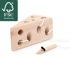 Jeu de laçage fromage et souris