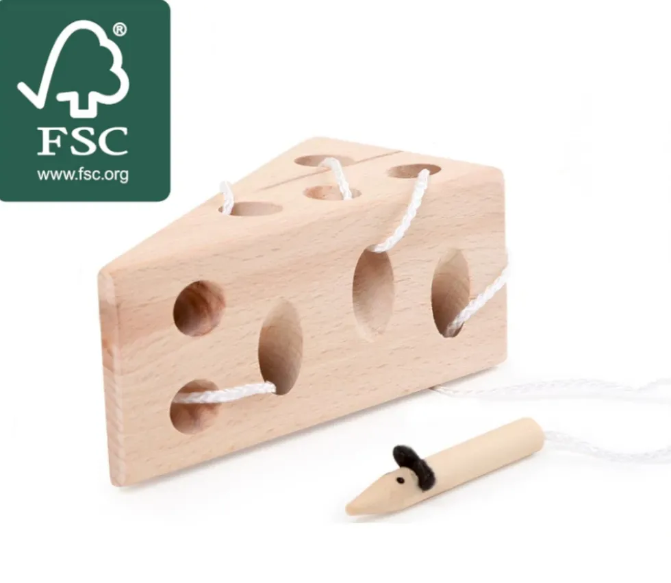 Jeu de laçage fromage et souris