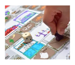 Jeu de parcours à personnaliser Libérez-moi - jeu de plateau créatif
