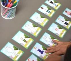 Jeu des 7 familles à personnaliser SUPER FAMILLES