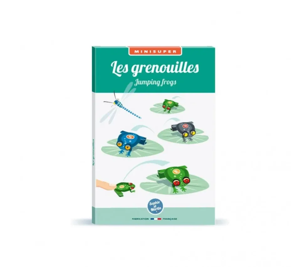 Jeu des grenouilles sauteuses à construire