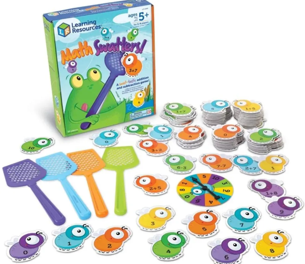 Jeu des tapettes à mouches : mathswatters