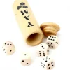 Jeu de Yam dans un étui en buis
