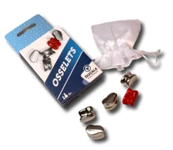 Jeu d'osselets métal traditionnel