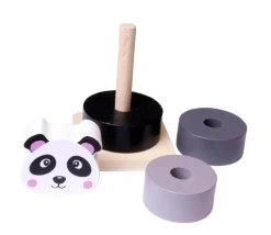 Jeu empilable panda 10 cm