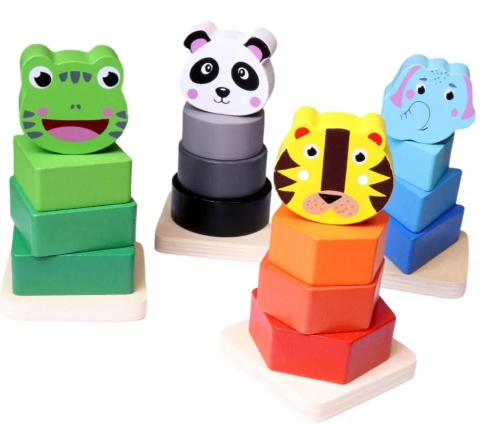 Jeu empilable tigre 10 cm