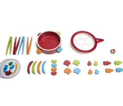 Jeu en bois Veggie - Wok motricité fine