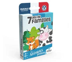 Jeu 7 familles Mes animaux préférés - DUCALE