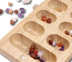 Jeu Kalaha - Awalé en bois pliant