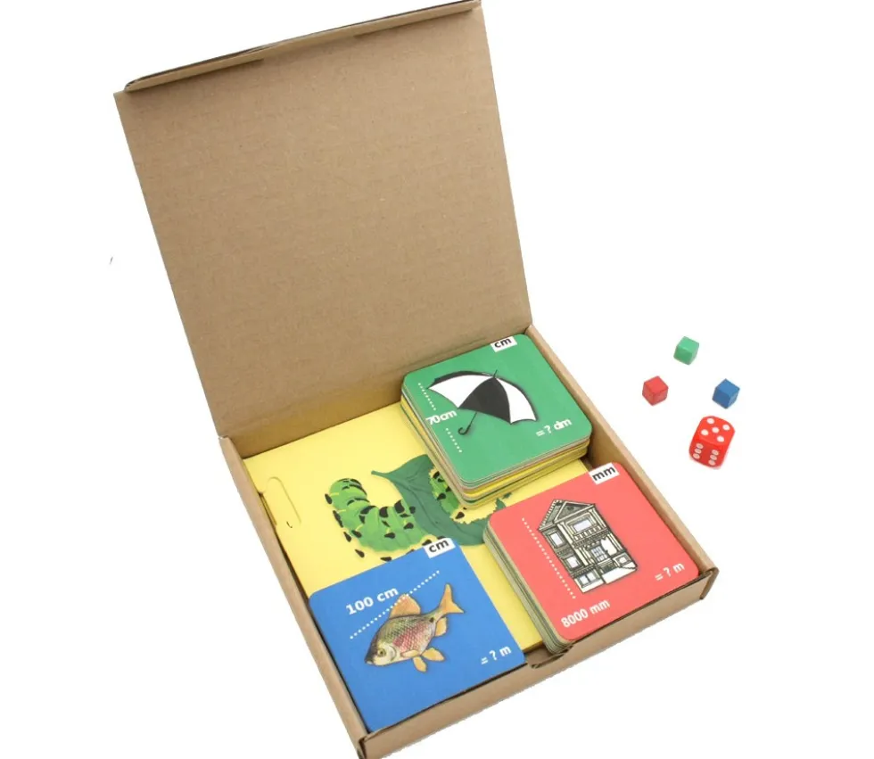 Jeu mathématiques unités de longueur