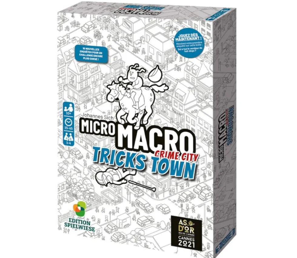 Jeu MicroMacro - Crime City : Version Tricks Town