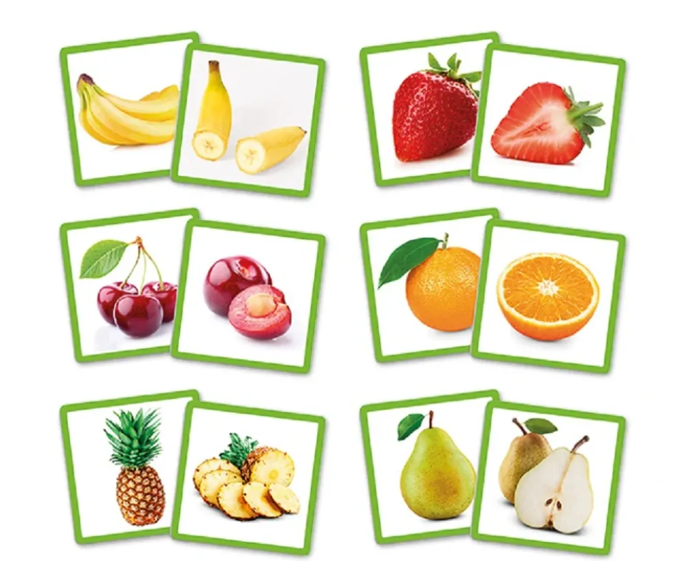 Jeu odorat : fruits et leurs arômes