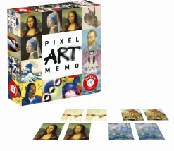 Jeu Pixel ART Mémory - Peintures célèbres