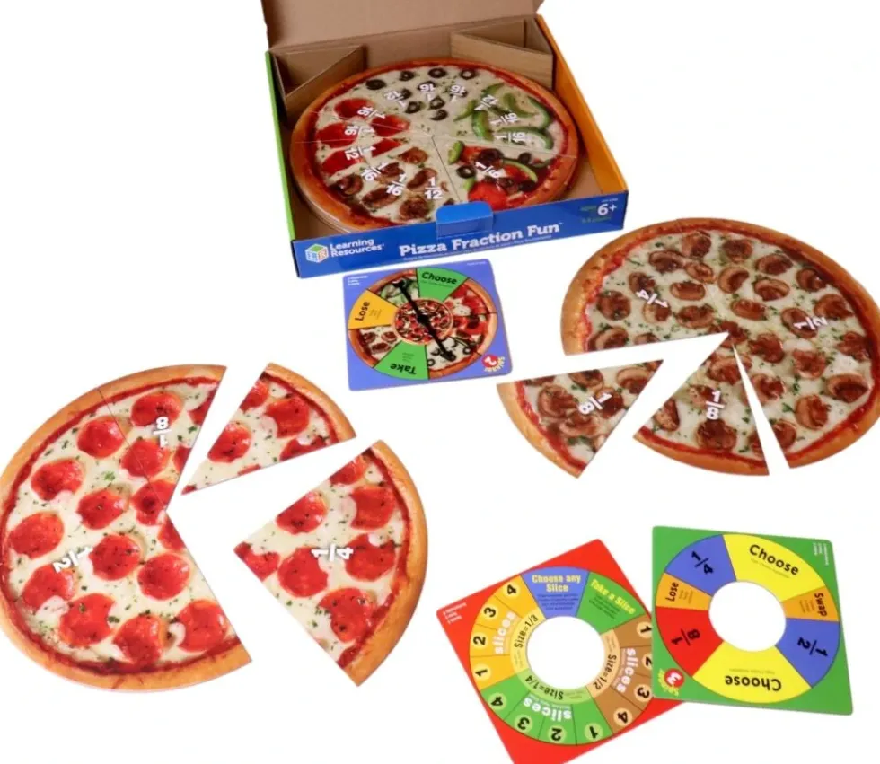 Jeu Pizza fractions fun junior