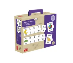 Jeu puzzle Cherche les lettres - Découverte de l'alphabet