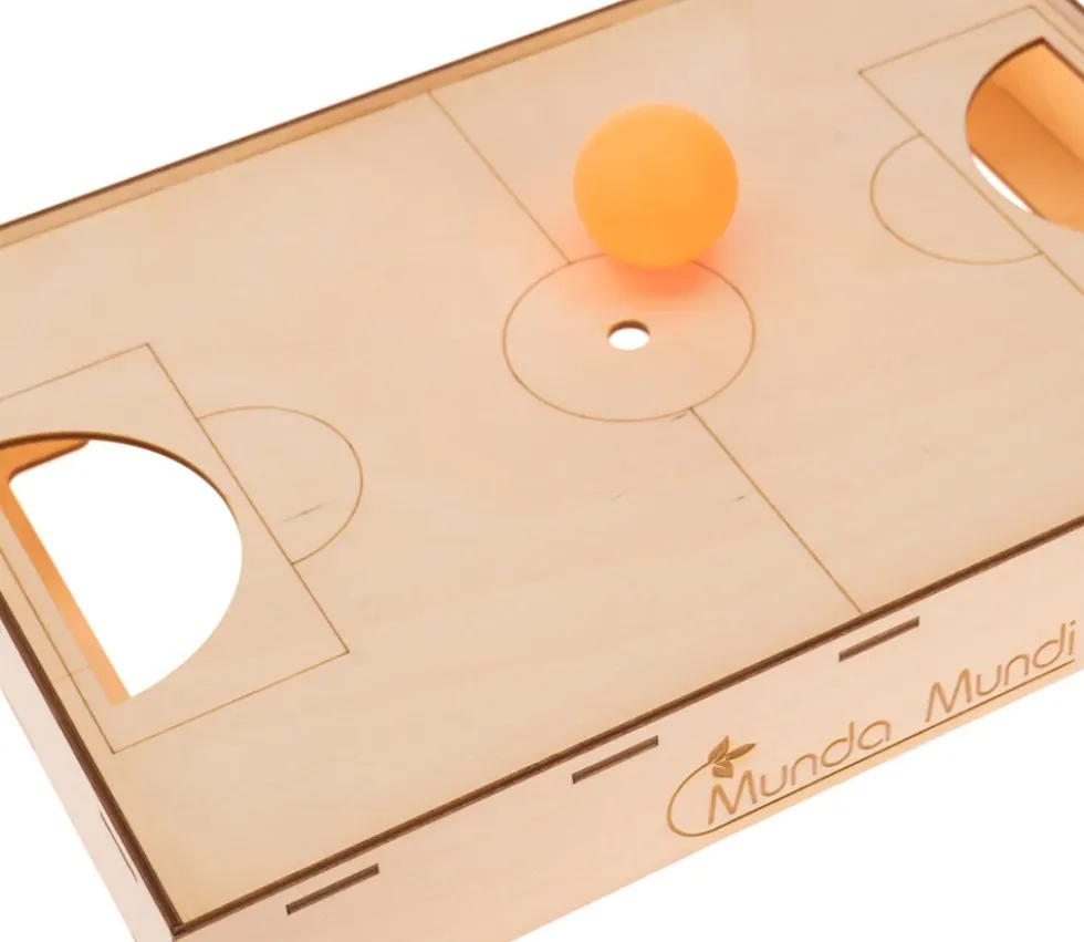 Jeu souffle football - exercices de respiration