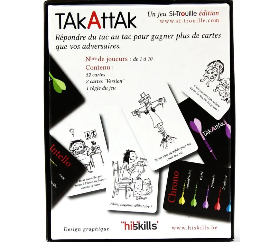 Jeu TAKATTAK classique - confiance en soi