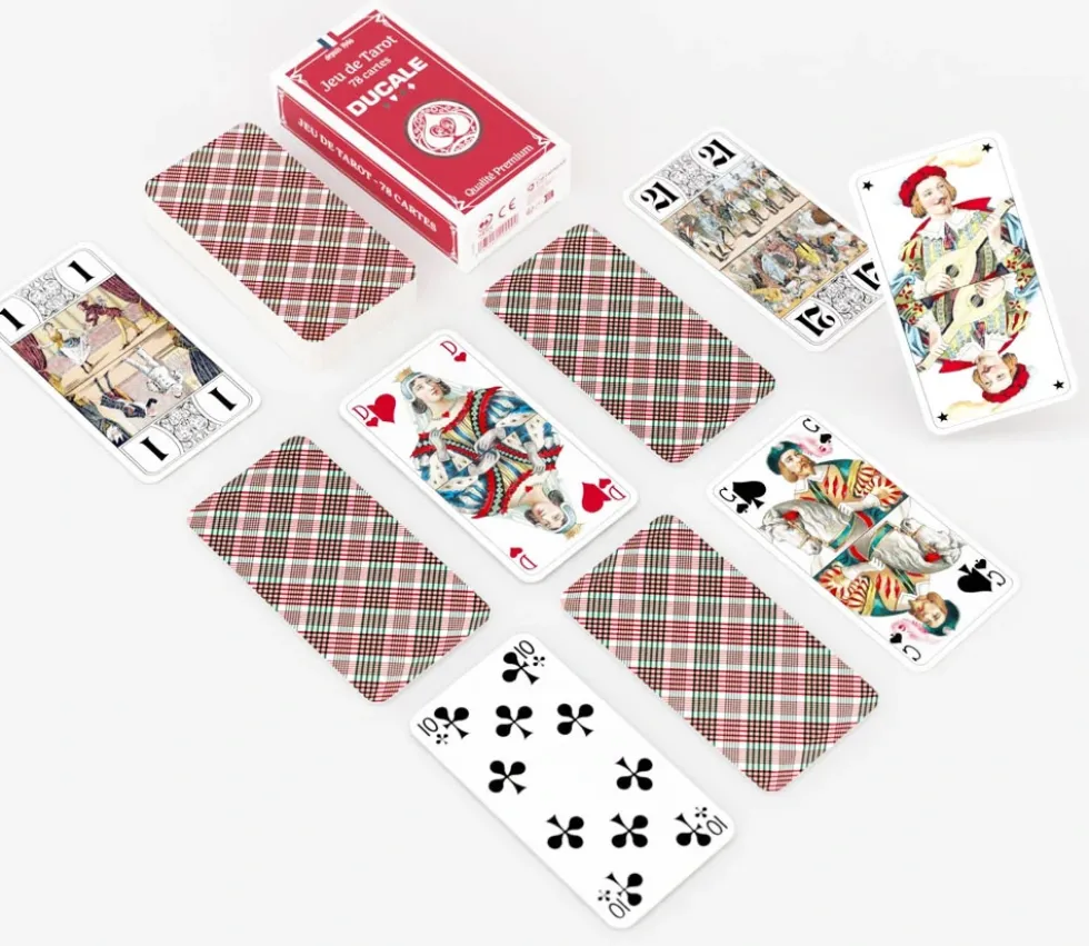 Jeu tarot Ducale 78 cartes à jouer premium