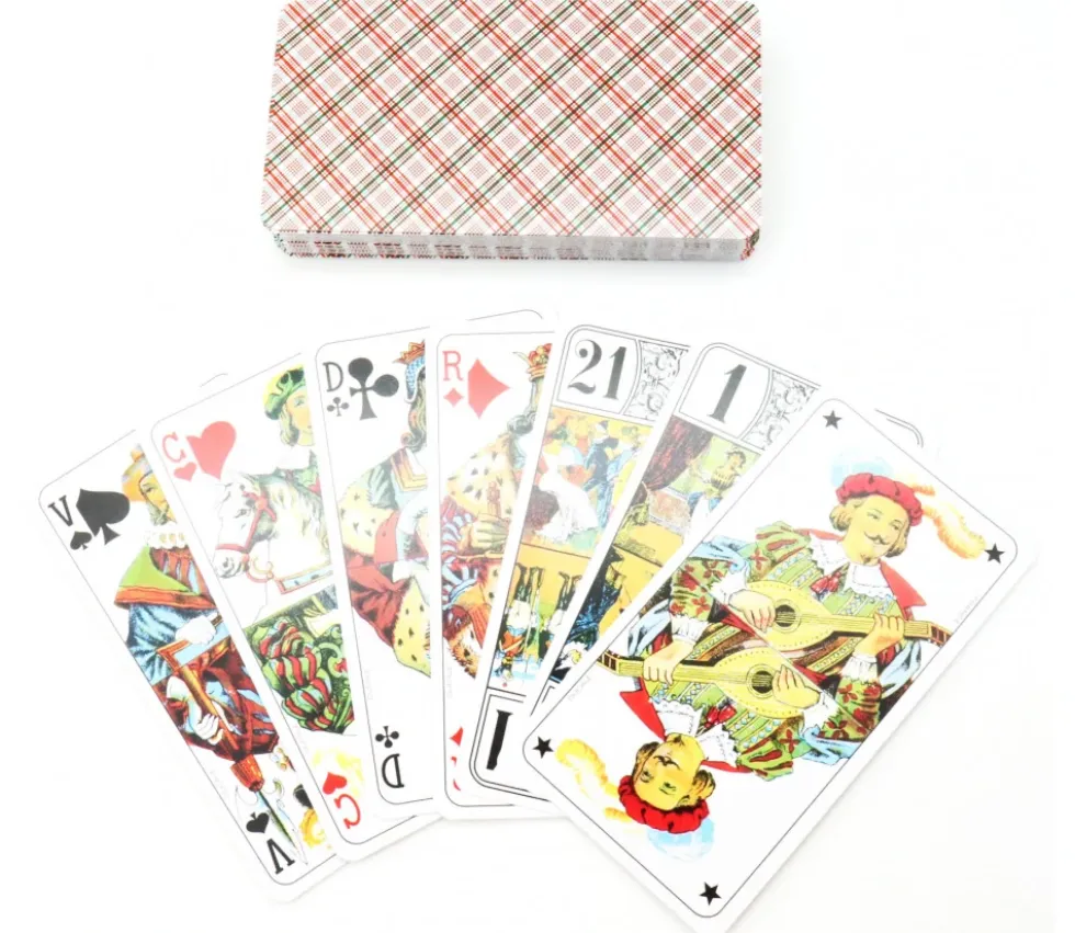 Jeu tarot Ducale 78 cartes à jouer premium