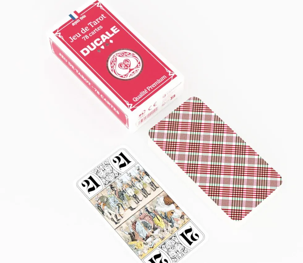 Jeu tarot Ducale 78 cartes à jouer premium