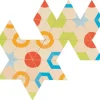 Jeu Tri-dominos des couleurs en bois - 45 pièces