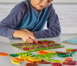 Kit activités math feuilles sensorielles (plastique 100% recyclé)