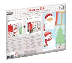 Kit 20 feuilles "Décors de Noël"