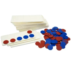 Kit 20 élèves : 20 Tables calcul 1 à 10 + 200 jetons bicolores