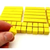 Kit Math 25 cubes bois 10x10x10 mm et 10 baguettes 10x10x50 mm