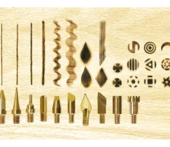 Kit Pyrograveur avec 20 pointes pour loisirs créatifs